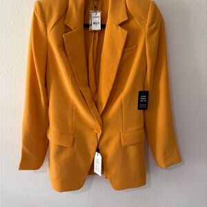 Yellow Blazer Jacket